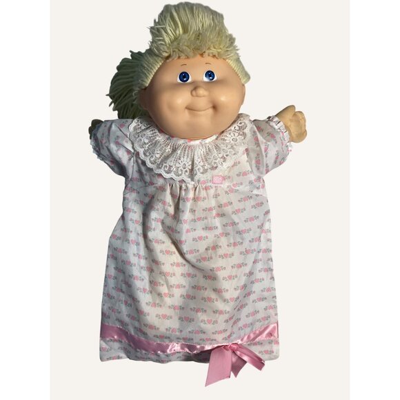 Cabbage Patch Doll Blue Eyes  Vintage Hasbro 1988 - Picture 1 of 16